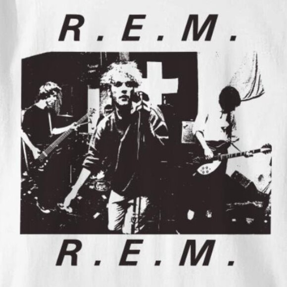 REM 80s Alternative Rock Band Retro Music Fan Graphic Style T-Shirt 166 - Picture 2 of 5